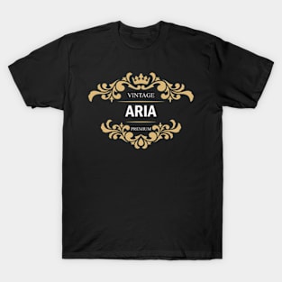 Aria Name T-Shirt